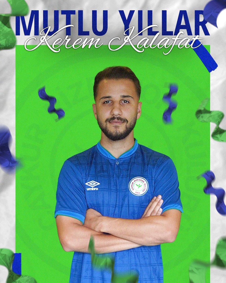 İyi ki doğdun @KeremKlft37! Çaykur Rizespor’da başarılarla dolu, sağlıklı ve mutlu nice senelere… 

👉 caykurrizespor.org.tr/Haber/Dogum-Gu…