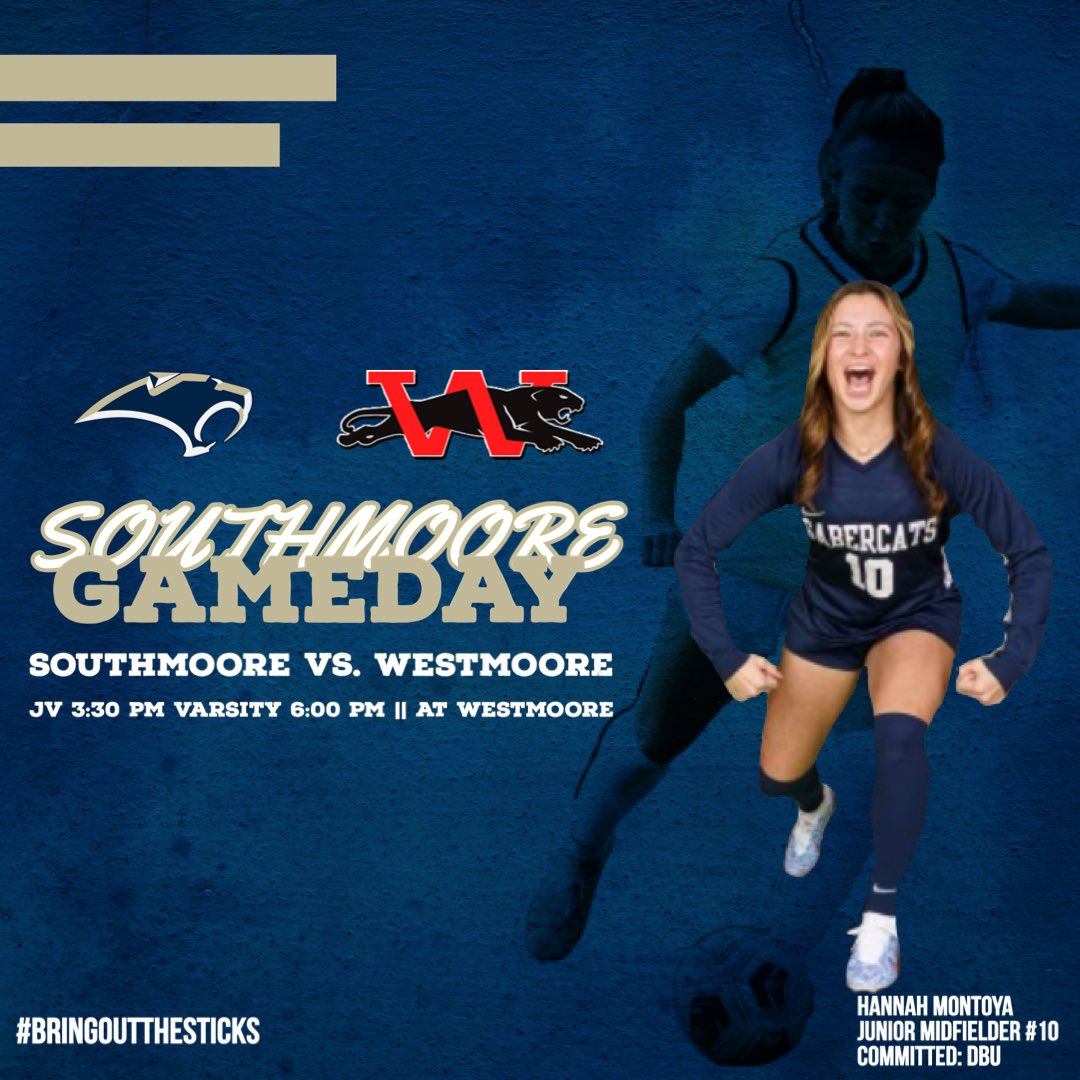 hanmon_06's tweet photo. ITS GAME DAY!!! First game of the season against Westmoore!! Let’s go ladies!! #bringoutthesticks @shswomenssocce1 @TheSoccerWire @TopDrawerSoccer @PrepSoccer https://t.co/sddW9DacVs