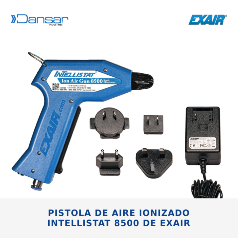 dansarcostarica's tweet photo. La Pistola de aire Intellistat 8500 de Exair produce aire comprimido ionizado para neutralizar la estática y eliminar partículas problemáticas durante procesos limpios y trabajos de montaje sensibles. #Dansar #Exair #Industria #CostaRica
https://t.co/iFdFMEWIj3 https://t.co/n1aQE52ZdL