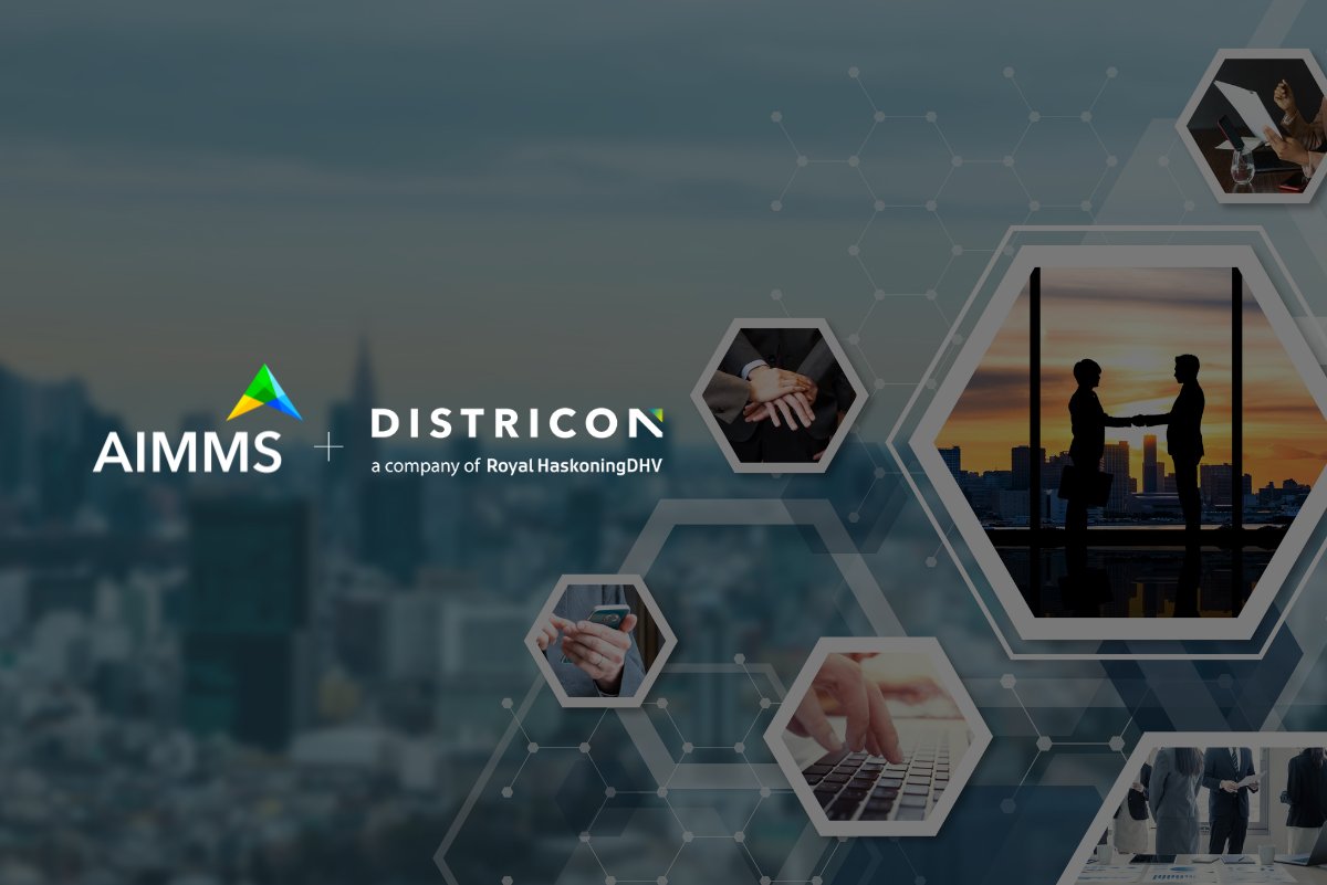 AIMMS (@aimms) on Twitter photo We proudly announce our strategic partnership with <a href="/Districon/">Districon BV</a> to deliver #supplychain planning and optimization solutions.
#partnership
aimms.com/story/aimms-an… We proudly announce our strategic partnership with <a href="/Districon/">Districon BV</a> to deliver #supplychain planning and optimization solutions.
#partnership
aimms.com/story/aimms-an…