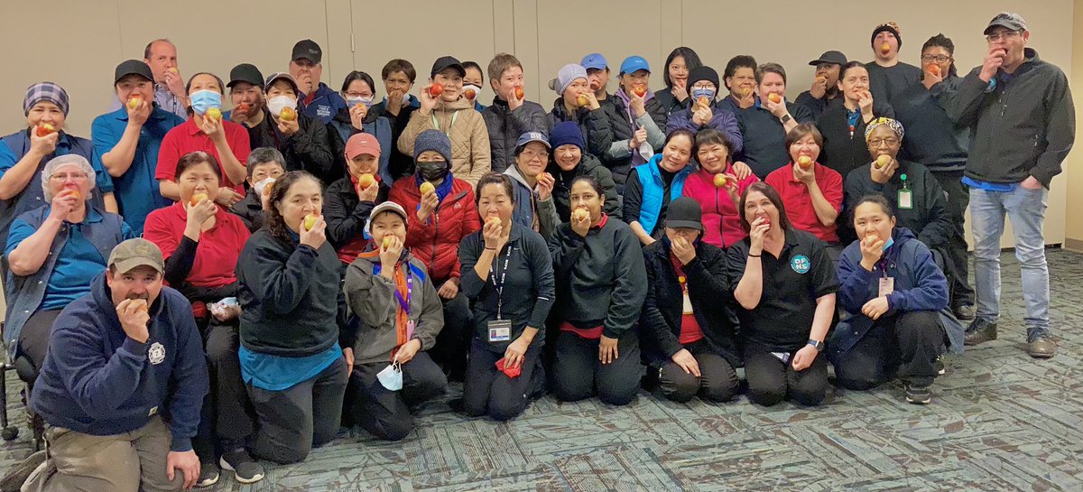 Today is #HearTheCrunch in Maryland. Join the DFNS staff in taking a bite out of hunger and celebrating the amazing benefits of school breakfast and those who serve them, just grab an apple today and hear that crunch yourself! <a href="/MarylandHunger/">MD Hunger Solutions</a>