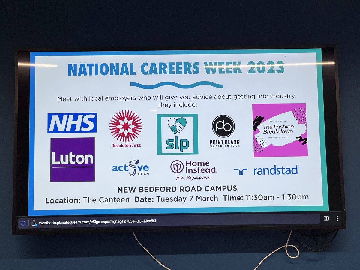 The @BedsHCAcademy team and <a href="/ChipetaHilda/">Elidah</a> visited <a href="/barn_field/">Barnfield College</a> during National Careers Week 2023. The goal was to provide students with information about roles in the NHS, <a href="/TLevels_govuk/">T Levels</a> and <a href="/Apprenticeships/">Apprenticeships and Skills</a>, supporting them make their important career decisions for the future. ☺️