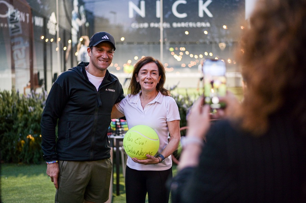 tradeinnsl's tweet image. #TestDays 🎾 Yesterday with @Sebanerone in Barcelona 🔝 Ex number one World Padel Tour player, testing the new adidas padel rackets with our clients. A pleasure to play with him &amp;amp; learn a lot of tips! New collection: SMASHINN.com
🎬 VIDEO REELS: instagram.com/p/Cpkc7JEgBiS/