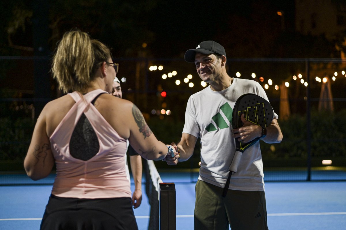 tradeinnsl's tweet image. #TestDays 🎾 Yesterday with @Sebanerone in Barcelona 🔝 Ex number one World Padel Tour player, testing the new adidas padel rackets with our clients. A pleasure to play with him &amp;amp; learn a lot of tips! New collection: SMASHINN.com
🎬 VIDEO REELS: instagram.com/p/Cpkc7JEgBiS/