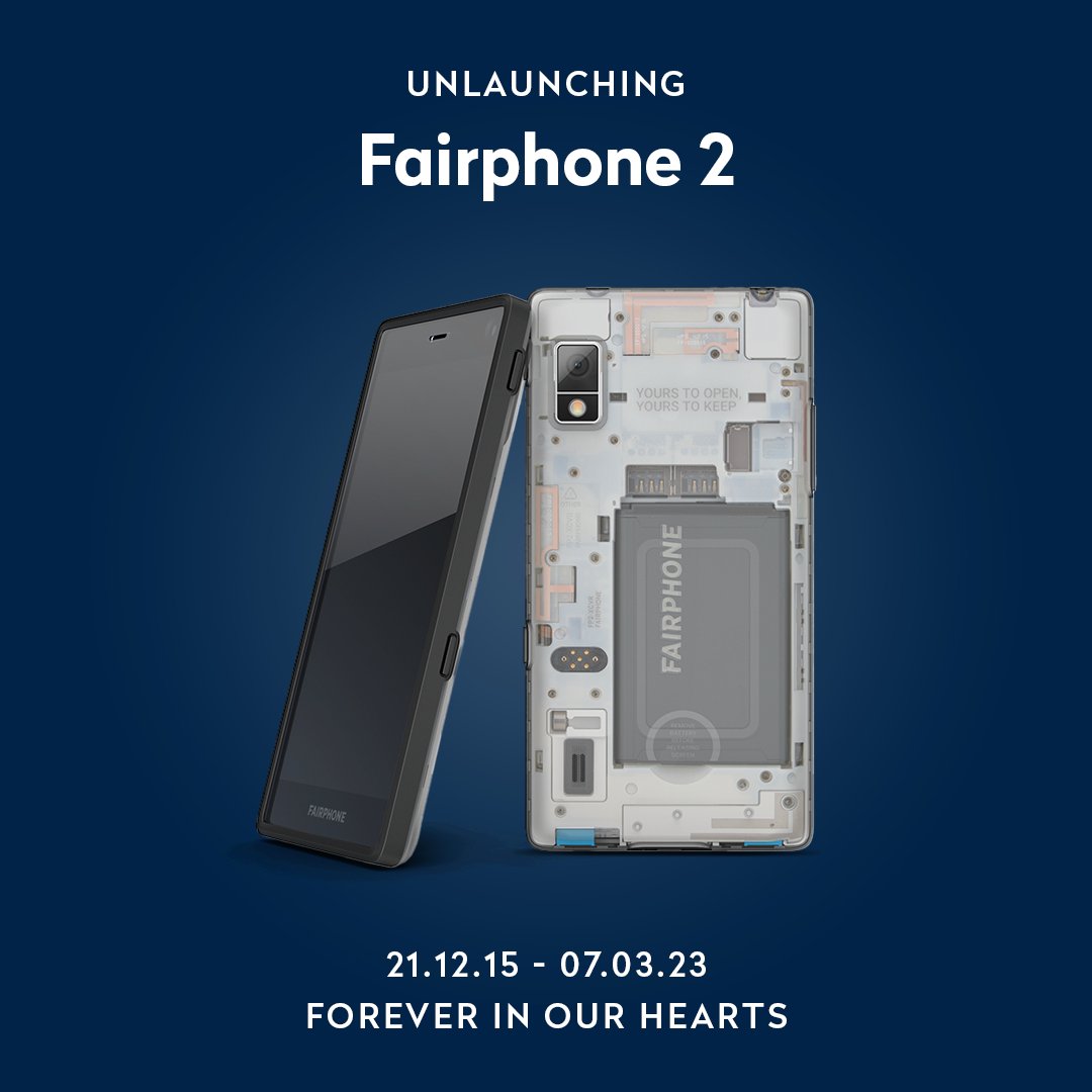 PhonesReviewCOM's tweet image. Fairphone recently announced the last security update for the Fairphone 2, several years after providing updates for the device. This marks the end of seven years of continuous software support for the device, a feat rarely seen in the smartphone industry.
phonesreview.com/fairphone-rele…