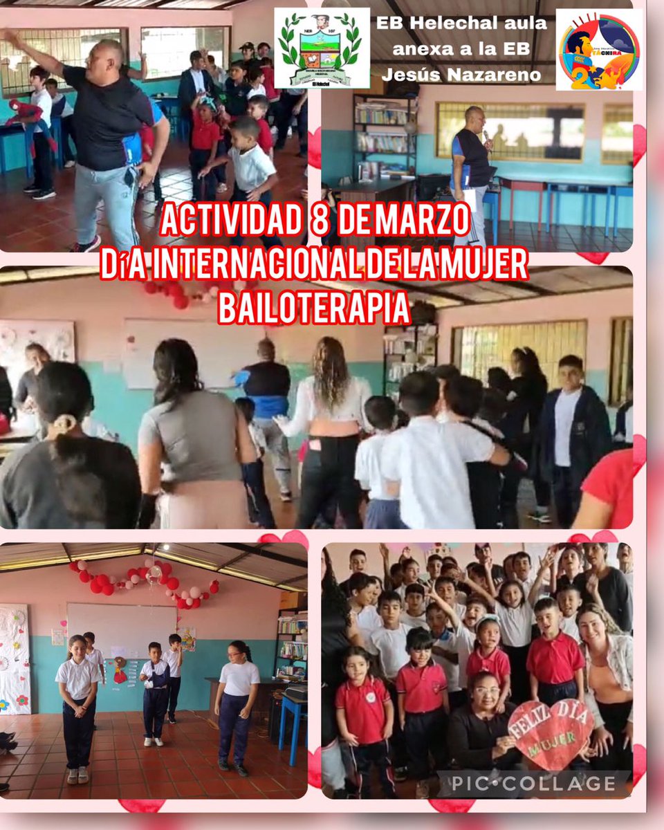 ZetDeporte's tweet photo. Actividad Deportiva y Recreativa, día Internacional de la Mujer, Escuela Básica Helechal, aulas anexas a la escuela Básica Jesus de Nazareno,  Bailoterapia. Municipio Cárdenas. @nicolasmaduro
@_laavanzadora
@yelitzepsuv
@mppeducacion
@freddybernal
@berzabethg1
@comunidadesed15 https://t.co/XBZDz2O9Ki