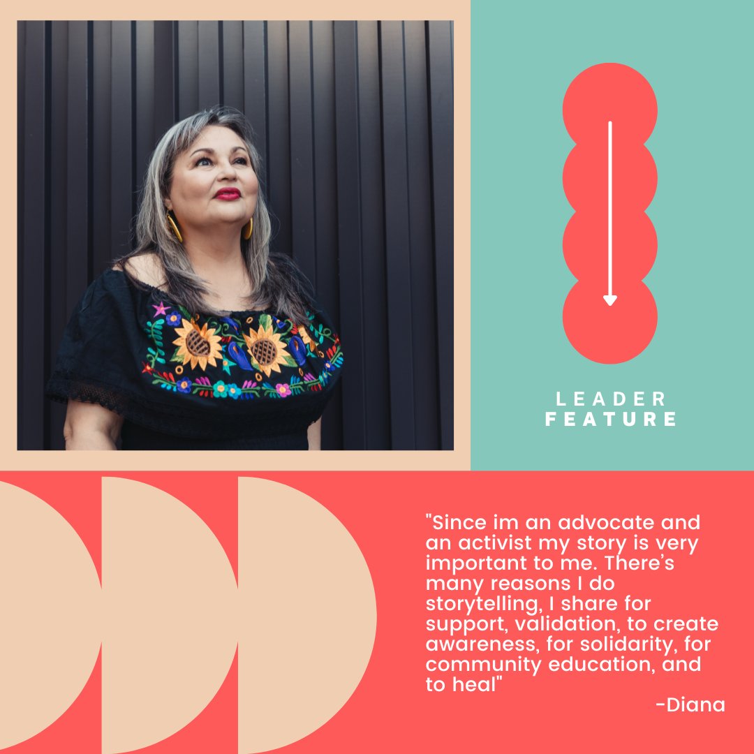 💡 LEADER SPOTLIGHT💡: Meet Diana, one of our campaign circle leaders. Diana is an activist, community leader and published author! You can find the link to her book 'Entre la vida y la muerte: Fe sin limites' in our bio. 

#survivorpower #domesticviolence #survivor #mentor'