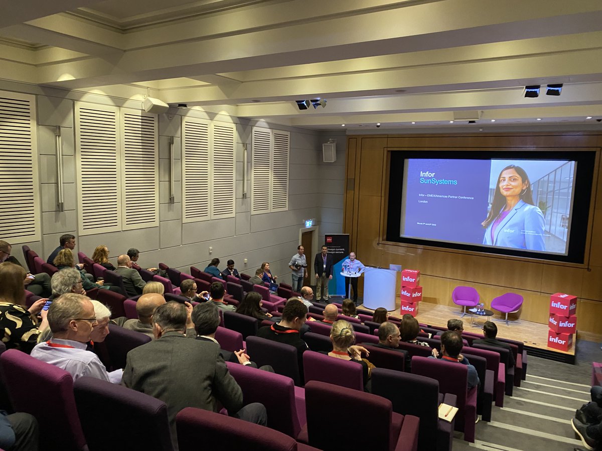 Infor's tweet photo. At the @Infor #SunSystemsCloud Partner Conference 2023 in #London we discussed partners' collaboration and #cloud positioning! Find out how @Infor #SunSystemsCloud helps companies to meet today's finance needs and tomorrow's evolving challenges: https://t.co/SChYg1X4pH https://t.co/I71IzXbyki