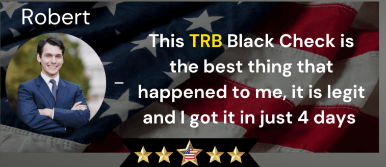 Support TRUMP 2024 by getting your TRB Black Check. Use this link direct.me/john_dujor to get yours today.

These are reviews of people who have bought these checks and will continue to support Trump.