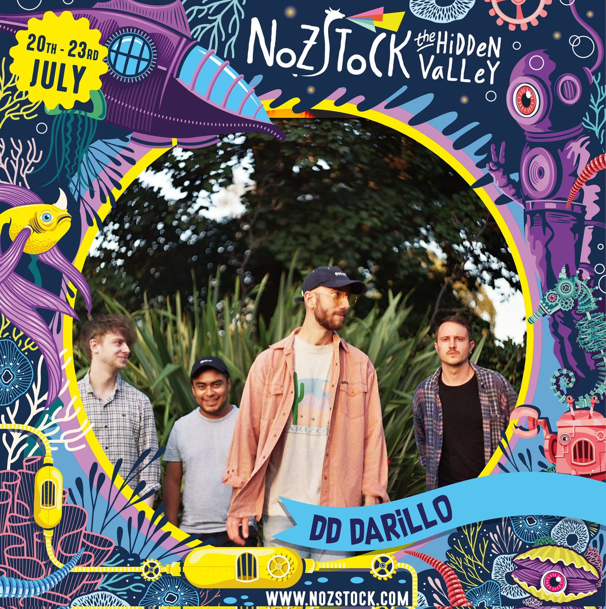 DD Darillo (@dd_darillo) on Twitter photo 🌅WE'RE PLAYING NOZSTOCK🌅
Well excited for this festival, went to it a few years ago and the stages are absolutely mind-blowing....glad to be able to bring Darillo to it this year!
<a href="/Nozstock/">Nozstock Festival</a> 🌅WE'RE PLAYING NOZSTOCK🌅
Well excited for this festival, went to it a few years ago and the stages are absolutely mind-blowing....glad to be able to bring Darillo to it this year!
<a href="/Nozstock/">Nozstock Festival</a>