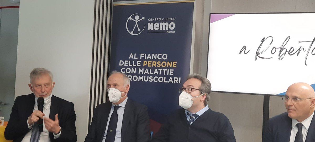Centro Clinico NeMO (@centronemo) on Twitter photo MAURO SILVESTRINI: "Roberto Frullini ha lasciato una grande eredità: ci ha dimostrato impegno e tenacia vincono sempre. Oggi il <a href="/CentroNemo/">Centro Clinico NeMO</a> Ancona si prende cura dei pazienti e sviluppa progetti di ricerca"
<a href="/famigliesma/">famigliesma</a> @aislaonlus <a href="/UILDMnazionale/">UILDM Dir. Naz.</a> <a href="/RegioneMarcheIT/">Regione Marche</a>
#stoconnemo MAURO SILVESTRINI: "Roberto Frullini ha lasciato una grande eredità: ci ha dimostrato impegno e tenacia vincono sempre. Oggi il <a href="/CentroNemo/">Centro Clinico NeMO</a> Ancona si prende cura dei pazienti e sviluppa progetti di ricerca"
<a href="/famigliesma/">famigliesma</a> @aislaonlus <a href="/UILDMnazionale/">UILDM Dir. Naz.</a> <a href="/RegioneMarcheIT/">Regione Marche</a>
#stoconnemo