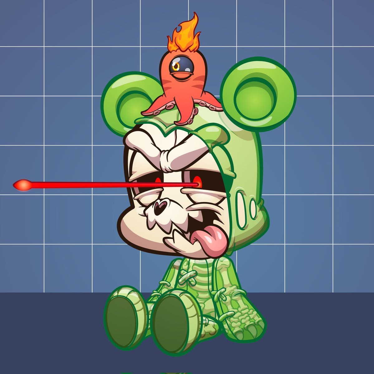 MemoAngeles_KB's tweet photo. I'm having so much fun creating new traits for the @killabearsnft https://t.co/QIiIRQ9AI7
