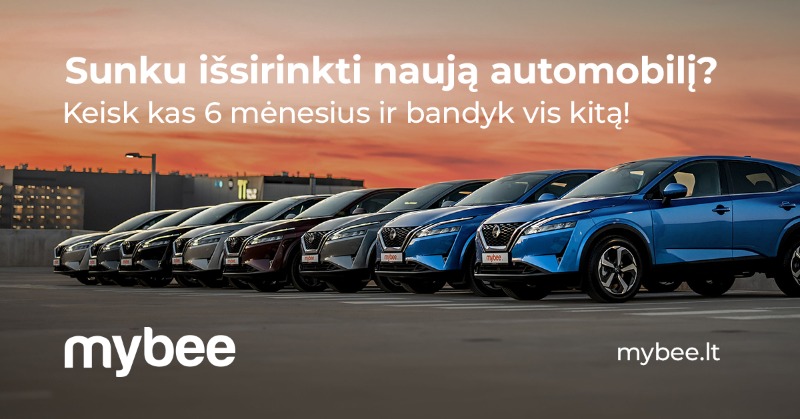 MyBee_Lietuva's tweet photo. Automobilio prenumerata be rūpesčių!
Fiksuota kaina visą prenumeratos laikotarpį.