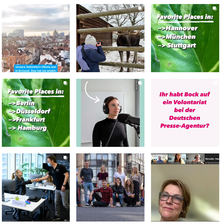 Countdown zum #dpaVolo – noch 3 Tage: Bei <a href="/instagram/">Instagram</a> geben die <a href="/dpa/">dpa</a>-Volos (instagram.com/dpavolos) Einblicke  in ihre Arbeit – wir sind immer nah dran am Geschehen - in Brüssel, im Podcast-Studio, im Astronauten-Gespräch oder beim Foto-Shooting mit Elch! dpaq.de/QEmWP