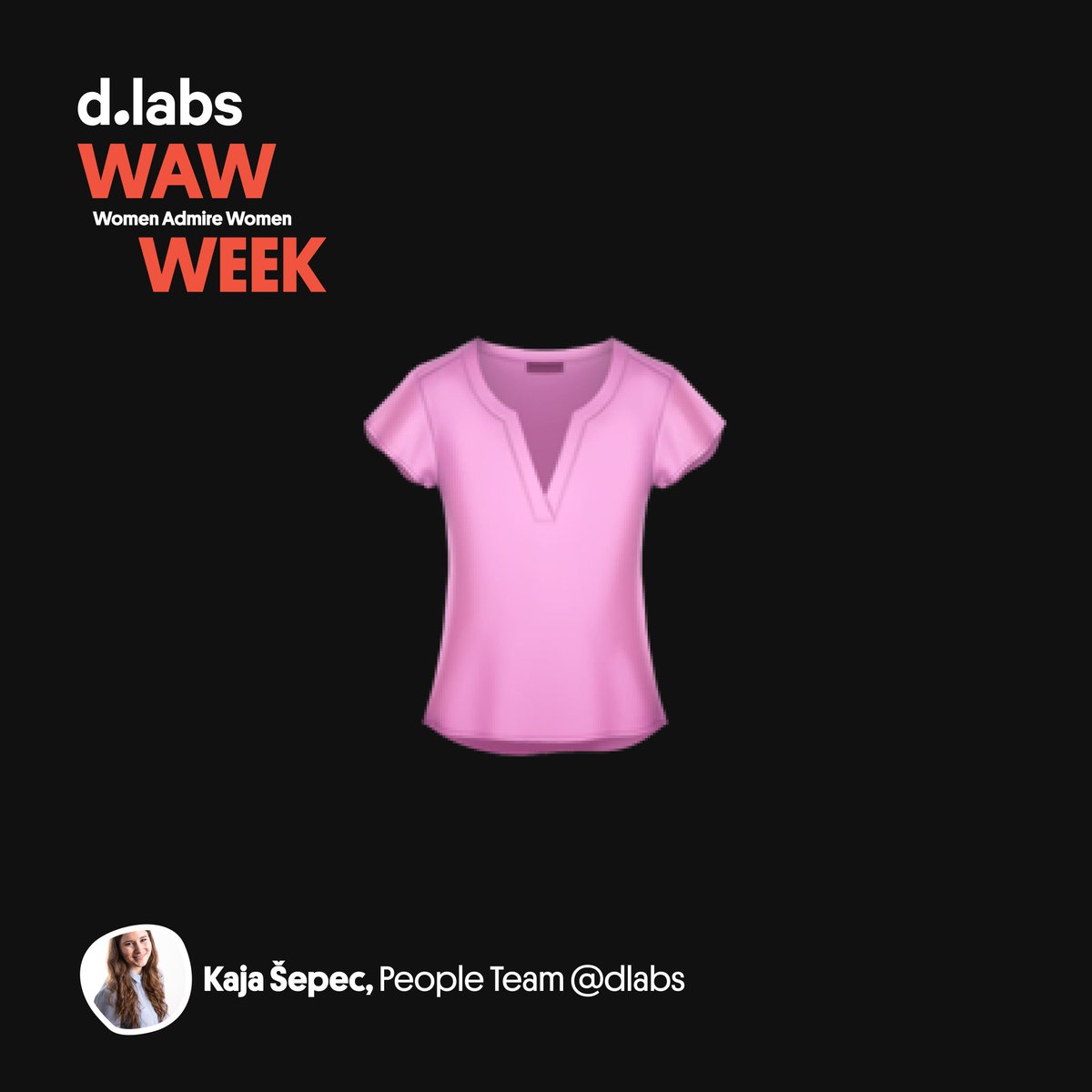 🌹 WAW Week: Last but not least …

… inspiring story is coming from Kaja Šepec. When asked if there is a female founder whose startup idea impresses her, this was her response 👇:
bit.ly/3l4jV4r

#internationalwomensday2023 #wawweek #dlabs #womeninbusiness