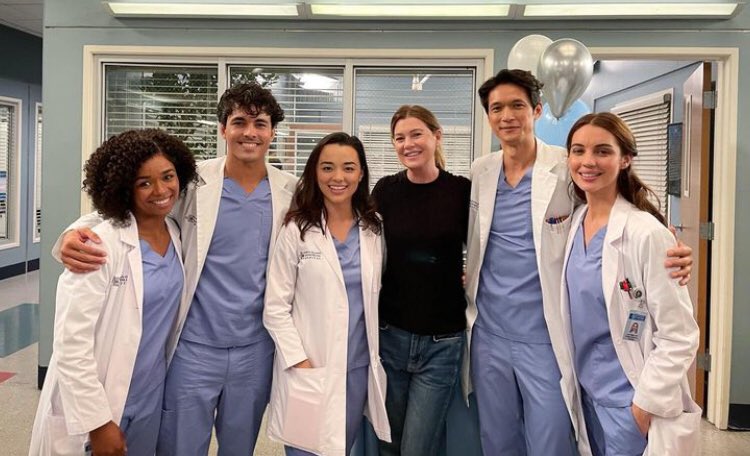 adelaideekane_'s tweet photo. The day is here. Thank you Ellen for welcoming us into the @GreysABC family! You have left us with so much to look back on and more to look forward to. We are back on your screens with a special farewell to Meredith Grey as she says goodbye to Seattle! https://t.co/G7ZDEKRtU3