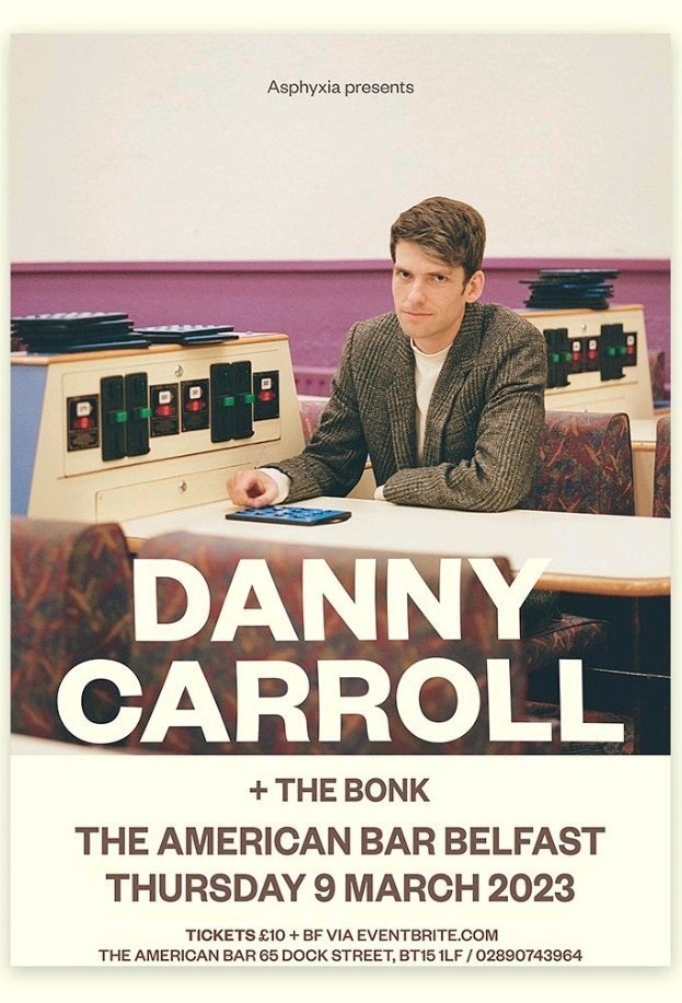 Let the Grateful Bread take care of Thursday's dinner, food served 4-10pm. 
Upstairs Asphyxia presents Danny Carroll with support from The Bonk, doors 8pm Downstairs it's the best session in Belfast with the Sailortown Folk Club from 9pm.
Pints til 1am 🥪🎸🎻🍻