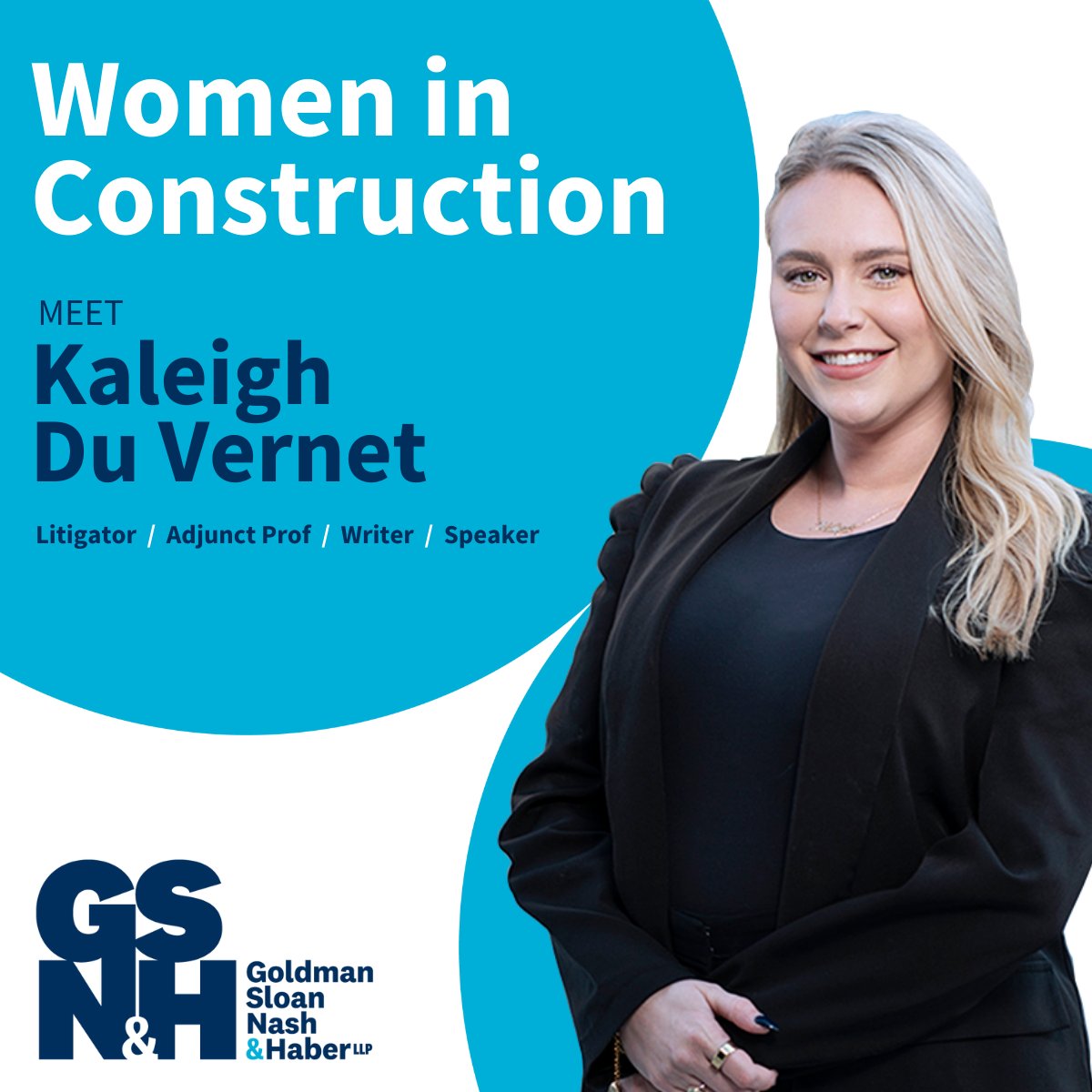 GSNH LLP (@gsnh_law) on Twitter photo March 6-11 marks the 25th annual Women in Construction Week. Meet Kaleigh Du Vernet who currently sits on the executive of the OBA Construction and Infrastructure Law section, and frequently speaks and writes on construction topics.
gsnh.com/people/kaleigh…
<a href="/kaleighduv/">Kaleigh Du Vernet</a> March 6-11 marks the 25th annual Women in Construction Week. Meet Kaleigh Du Vernet who currently sits on the executive of the OBA Construction and Infrastructure Law section, and frequently speaks and writes on construction topics.
gsnh.com/people/kaleigh…
<a href="/kaleighduv/">Kaleigh Du Vernet</a>