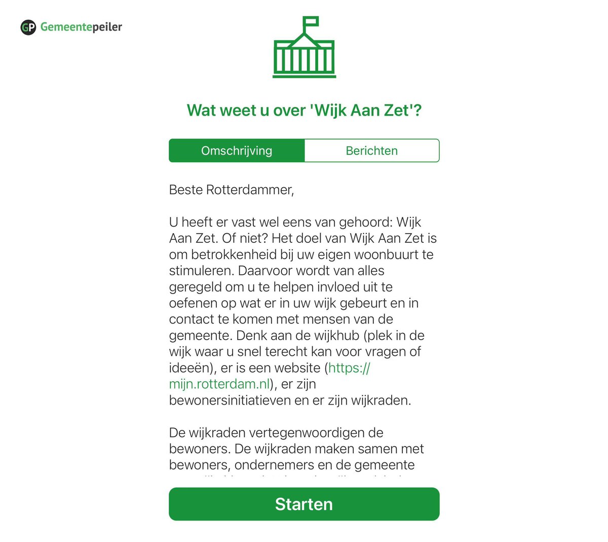 Nieuwe #Gemeentepeiler met vragen over: Wijk aan Zet.  📲
'Wijk aan Zet' is bedoeld om betrokkenheid bij je eigen wijk te stimuleren.  Wijkraad Entrepot-#Noordereiland is benieuwd of je hiervan op de hoogte bent.
Zie: noordereiland.org/2023/gemeentep…
