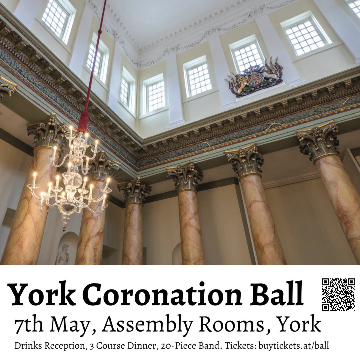 The Sheriff’s #YorkCoronationBall will be supporting her Cost of Living Appeal with @TwoRidingsCF - limited tickets are still available for this once in a generation event! It promises to be very special 🍾👑🎼 tickettailor.com/events/ball/85…
