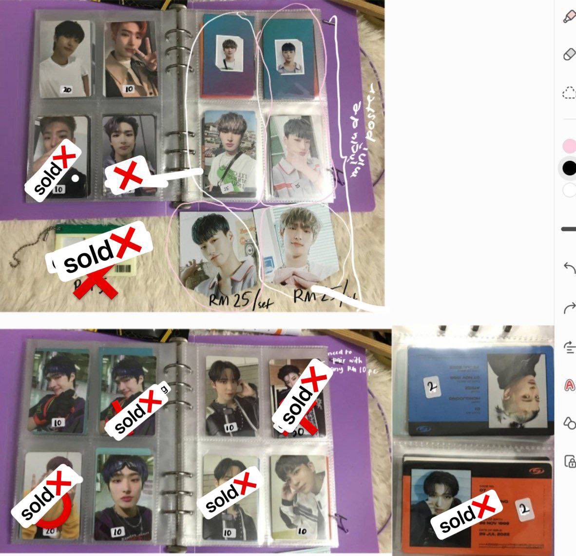 pastaelgo's tweet photo. UPDATE : 

— pls help me clear 
#pasarATEEZ #pasarATINY https://t.co/6koMg26waj