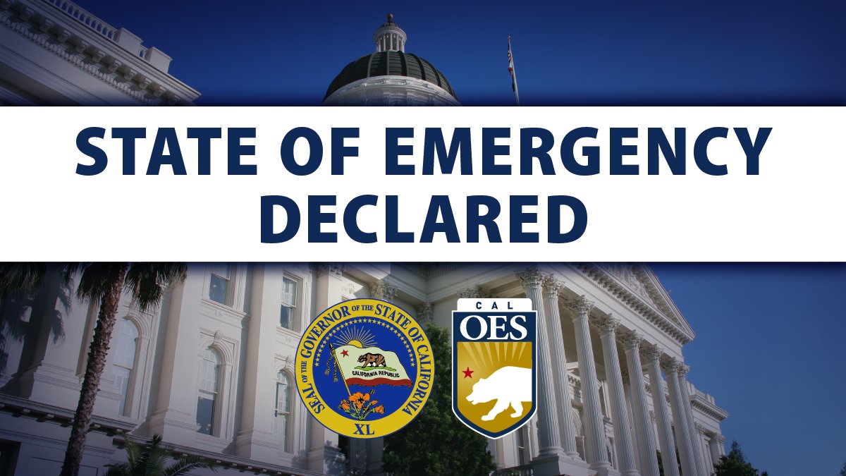 To aid in the rapid response to recent storms, <a href="/CAgovernor/">Governor Gavin Newsom</a> has declared a state of emergency in an additional 21 counties.

Learn more: wp.me/pd8T7h-7WD