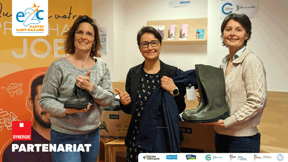E2CNantes's tweet photo. Merci à Fanny Maillou, @Synergie #BTP, pour la livraison de ce don d'EPI ce matin !
Des équipements essentiels qui permettront à nos stagiaires d'accéder à des stages dans le secteur du #BTP sous les meilleures conditions. 👍
#RSE @rRSEnantes @FFBatiment_PDL @PaysdelaloireTP https://t.co/87JhmMQRz8