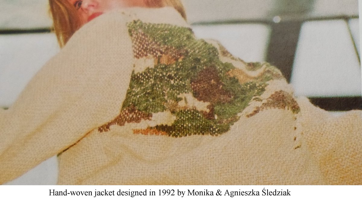 My work from 1992. Custom-made hand-woven jacket. Do you like It?
Published in October 1993 in Polish magazine #uroda 
#handmade
#wool
#custommade 
#designer
#archive