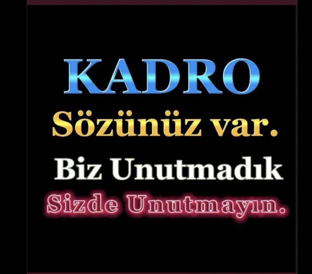 Müjdeli haberi bekliyoruz #sondosyaTAŞERON <a href="/RTErdogan/">Recep Tayyip Erdoğan</a> <a href="/vedatbilgn/">Vedat Bilgin</a> <a href="/Akparti/">AK Parti</a>