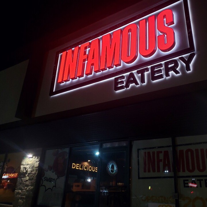 LovettSigns's tweet photo. It's throwback Thursday!
A while back, we did this project for @infamouseatery!
Visit our website or contact our sales team.
519 822 9558
https://t.co/JV543fx1Ap
#sign #signdesign #signage #signs #signshop #instasign #guelph #infamouseatery #restaurantdesign #restaurantinterior https://t.co/N8A3Ns4uou