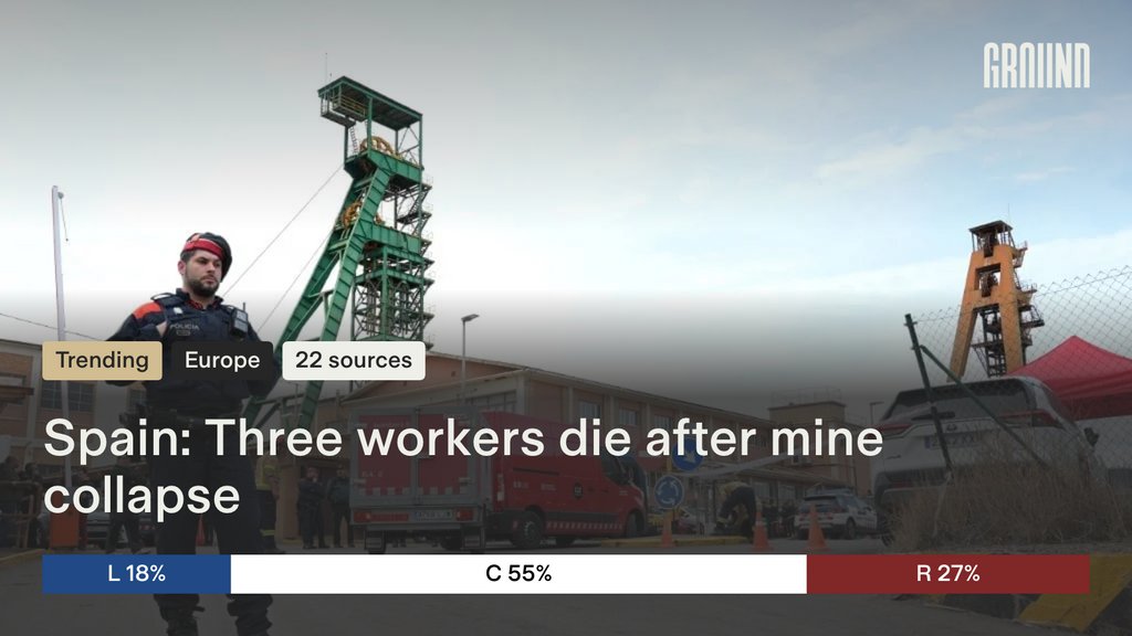 Ground News on Twitter "An underground collapse occurred at a potash