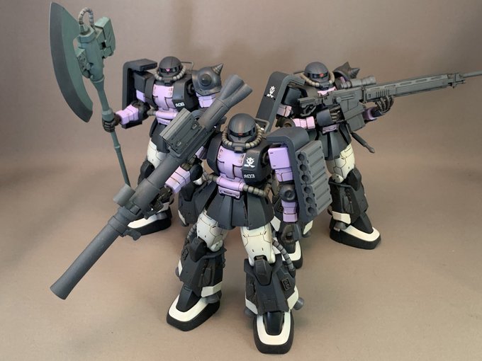 HG 1/144 MS-06R-1A 高機動型ザクII (機動戦士ガンダム THE ORIGIN)#ガンプラ #ガンダム