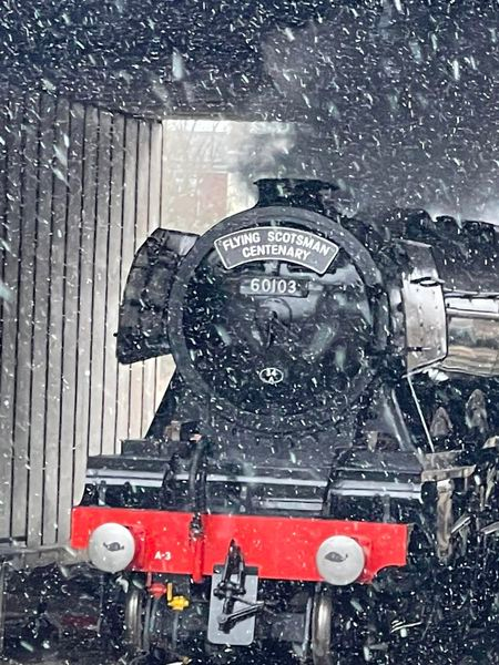RumTum21's tweet photo. I spent a very happy International Women’s Day  aboard the Flying Scotsman at the @eastlancsrly as a guest of the @RailwayMuseum with some truly lovely people 💕 https://t.co/MnveDilrTJ