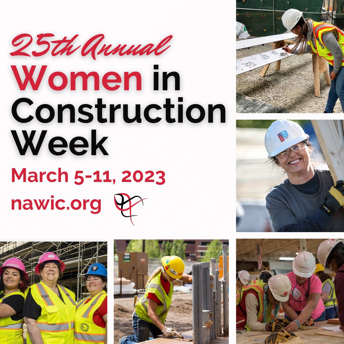 If you want to see the Women In Construction Week BIG PICTURE, click on these hashtags
#wicweek23 #manypathsonemission #wicweek #25yearsofwicweek #IWD #womeninconstruction #womenintrades #wicweek2023 #NAWIC
Then get involved with @nawicnational & a local chapter