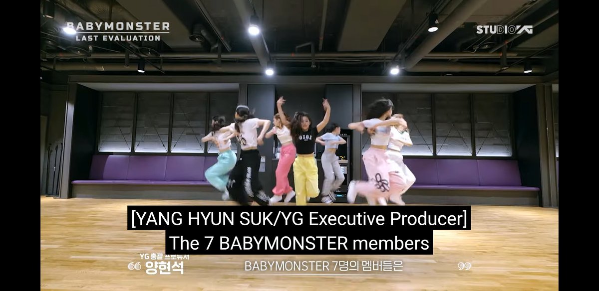acenqueens's tweet photo. YG: "The 7 BABYMONSTER Members are those who are selected after years of evaluation."

WE'RE GETTING OT7 FOR BABYMONSTER. WE WON

BM LAST EVALUATION EP1
#BABYMONSTERLastEvaluation https://t.co/uzhLrcedJU