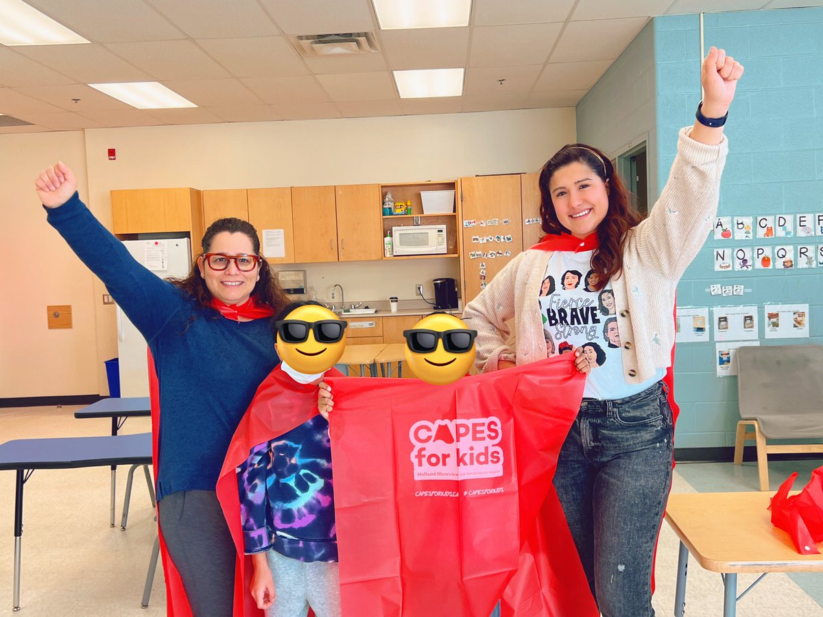 Ms. Scolieri (@msscolieri) on Twitter photo capes for kids day! Our school capes crew have done a phenomenal job with raising awareness and funds for <a href="/HBKidsHospital/">Holland Bloorview</a> 🫶🏽🦸🏽♀️ @DPS_YRDSB capes for kids day! Our school capes crew have done a phenomenal job with raising awareness and funds for <a href="/HBKidsHospital/">Holland Bloorview</a> 🫶🏽🦸🏽♀️ @DPS_YRDSB