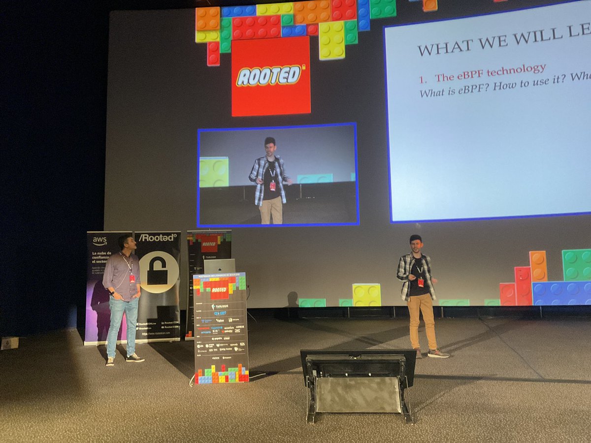 A Linux eBPF Rootkit. <a href="/0xjet/">Juan Tapiador</a> y Marcos S. Bajo en #criptoredcon2023 hablando de su investigación TripleCross - <a href="/criptored/">Criptored</a> <a href="/rootedcon/">/RootedCON</a> <a href="/mindcrypt/">Alfonso Muñoz, Phd</a>