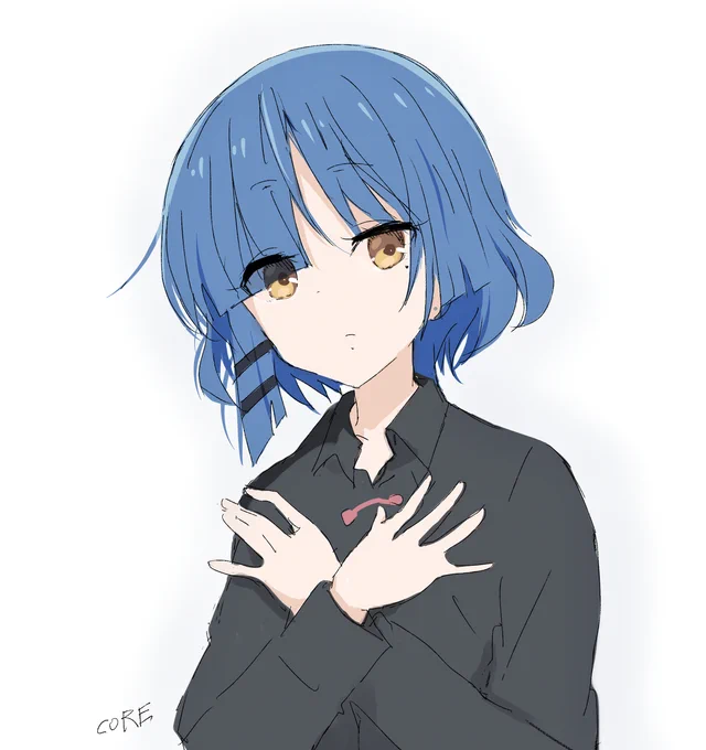 ぼっち・ざ・ろっく!落書き8 #ぼっち・ざ・ろっく! #後藤ひとり #伊地知虹夏 #山田リョウ(ぼっち・ざ・ろっく!) #喜多郁代  