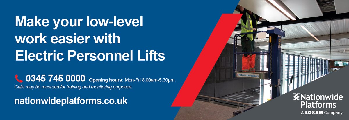 Low-level electric personnel lifts are transforming working practices in construction and facilities management, that’s why we’re making big investments in our fleet. To find out more call 0345 745 0000 or check out our range online: bit.ly/3GWmJ8B