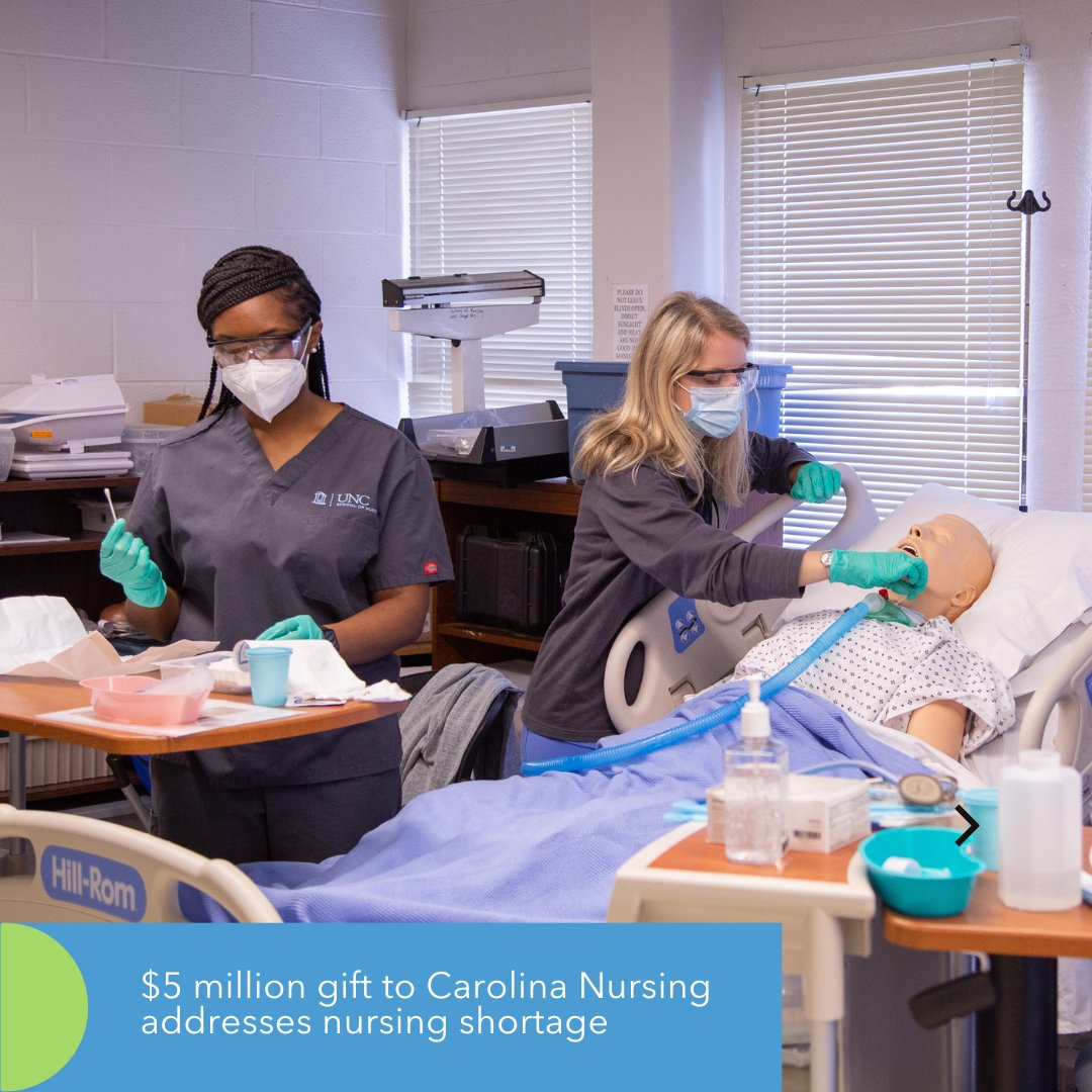 UNC School of Nursing (@uncson) on Twitter photo 📣 Joanne and William E. Conway Jr. have pledged $5 million to support nursing students and develop nurse educators <a href="/UNCSON/">UNC School of Nursing</a>! This gift is the largest in school history to support students and will help us meet the need for more nurses in and beyond NC. nursing.unc.edu/news/5-million… 📣 Joanne and William E. Conway Jr. have pledged $5 million to support nursing students and develop nurse educators <a href="/UNCSON/">UNC School of Nursing</a>! This gift is the largest in school history to support students and will help us meet the need for more nurses in and beyond NC. nursing.unc.edu/news/5-million…