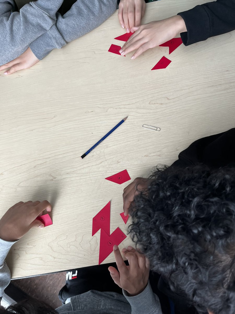 TrishDuivesteyn's tweet image. In preparation for @MsNCheong Pi competition tomorrow, we’re completing some Pi puzzles from @mathequalslove 
Ss showing grit &amp;amp; perseverance to work through these today! 
@StJacintaDPCDSB #mathbrain #Grade7