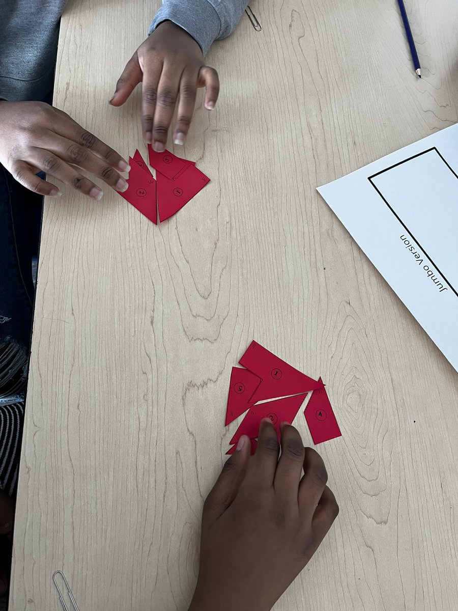 TrishDuivesteyn's tweet image. In preparation for @MsNCheong Pi competition tomorrow, we’re completing some Pi puzzles from @mathequalslove 
Ss showing grit &amp;amp; perseverance to work through these today! 
@StJacintaDPCDSB #mathbrain #Grade7