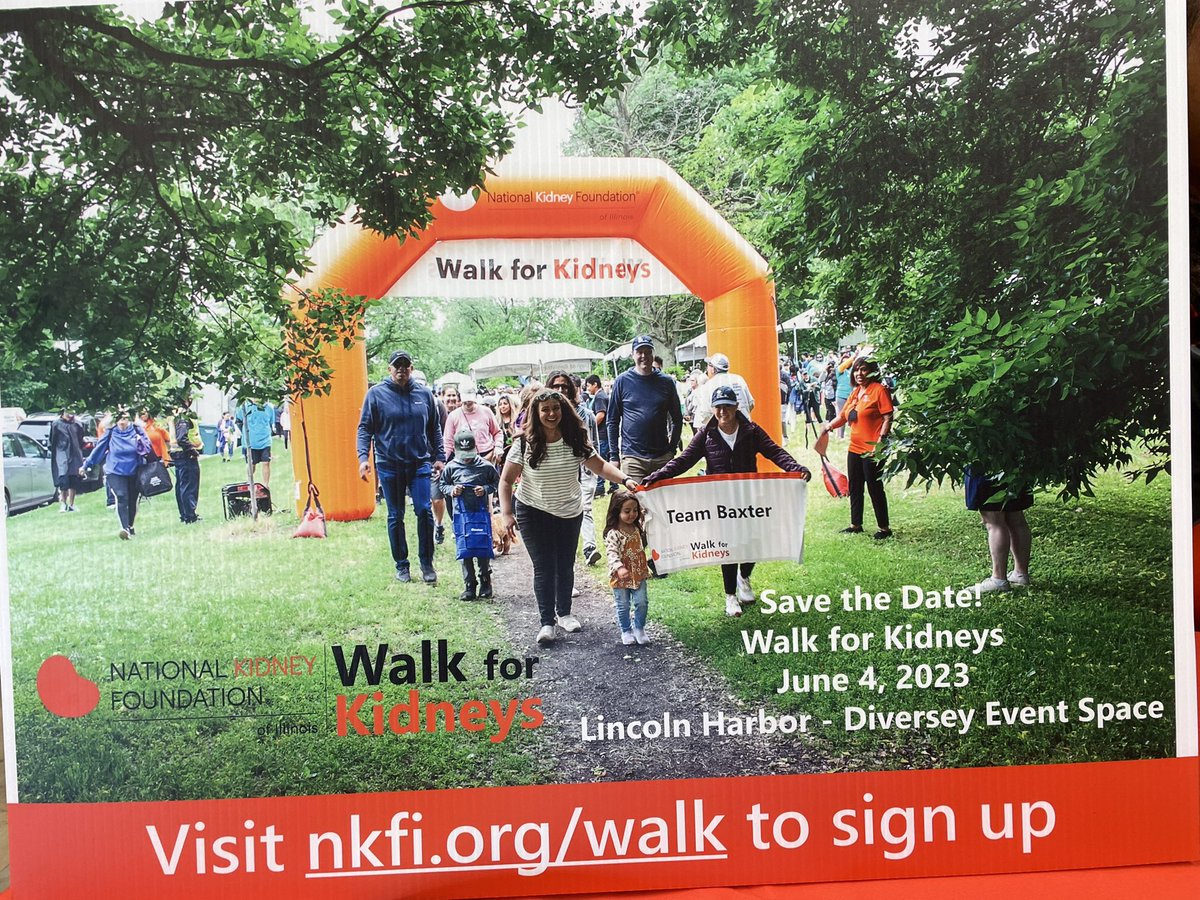 850 million people worldwide are estimated to be battling kidney disease. NKFI joins healthcare organizations on every continent on World Kidney Day 2023! We are in Melrose Park and Anna, IL raising awareness for kidney disease for #KidneyDisease #KidneyHealth #WorldKidneyDay