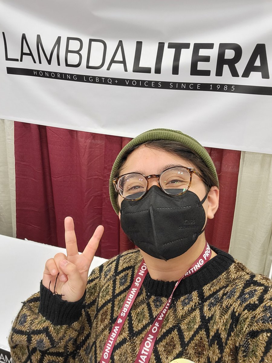 tobionn's tweet photo. I'm at the Lambda Literary booth (908) today until 11 am!!! come say hi!! (and get some dope stickers!!! seriously they're kickass) https://t.co/sdqVHun7Nt