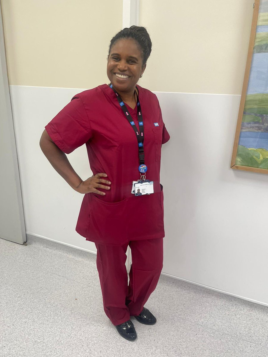 Thank you CNO @SigsworthJanice  @AndyW_DCN @MLU_1981 4 south team appreciates @cmrobin392 @Dsandelor @Brendadeocampo @ImperialNHS @Imperialpeople @smurphy_nurse. Smart scrubs.