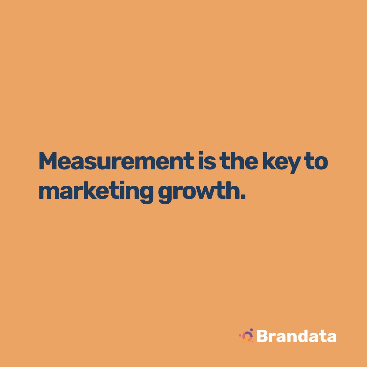 You can't improve what you aren't measuring. Implement a brand measurement program and start tracking metrics to grow your brand faster.

#marketinggrowth #measurement