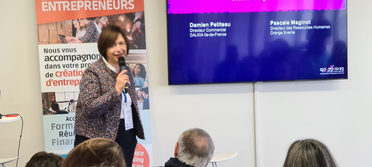 MaginotPascale's tweet image. L’engagement des collaborateurs pour #ObjectifParis2024 🇫🇷🇫🇷Partage d’expérience des entreprises mobilisées auprès des entrepreneurs du @CCI_92 @Fontenay92 @vallee_sud @maTournaire et témoignage d’un jeune sportif de @FF_Hockey 👏👏👏🇫🇷🇫🇷@pldeguillebon #OrangeEvents 🧡