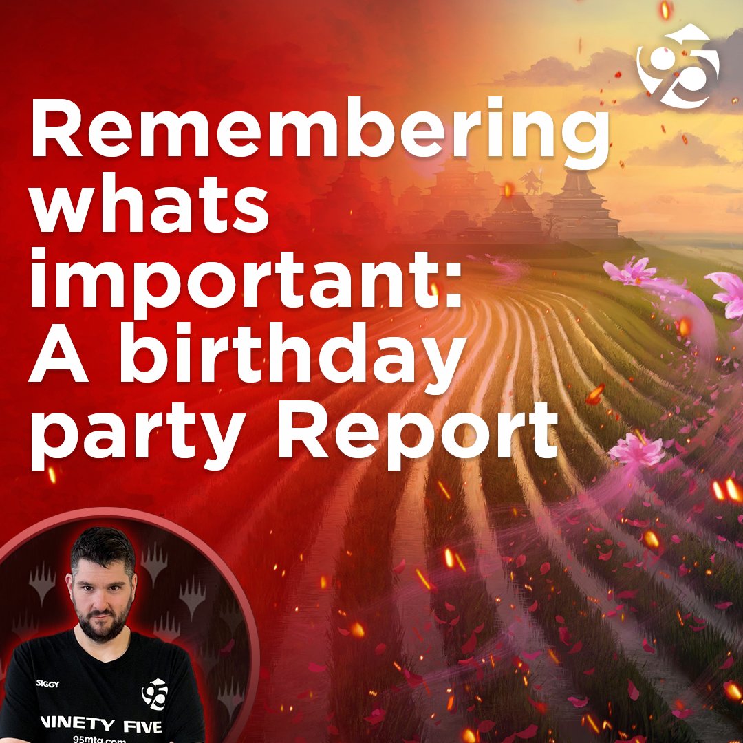 To <a href="/MSigrist83/">Michael Sigrist</a>, the friends we make along the journey are what make Magic the game we play✨

🥳What else could anyone desire to celebrate their 40st birthday?

Read here👀 articles.95mtg.com/remembering-wh…