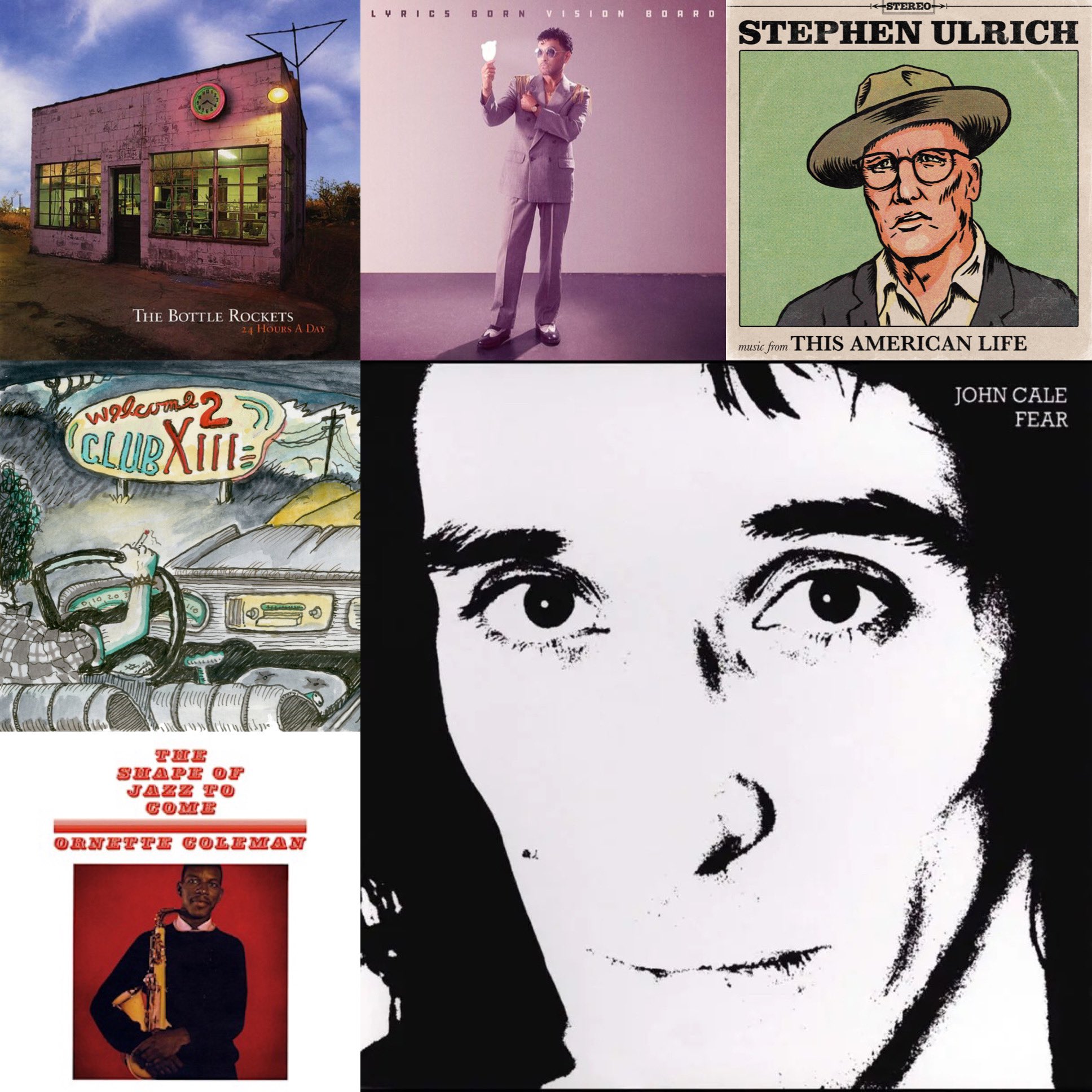 THURSDAY SPINS 
Happy birthday to John Cale (81)
Remembering Ornette Coleman (March 9, 1930 June 06, 2015) 