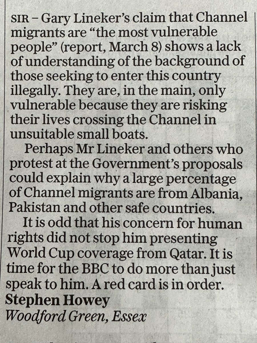 Amen to that. #GaryLineker